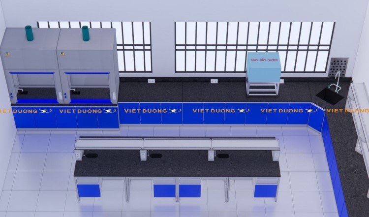 Tủ hút khí độc BestLab, Tủ hút hóa chất phòng thí nghiệm Lab Fume Hood phòng lab